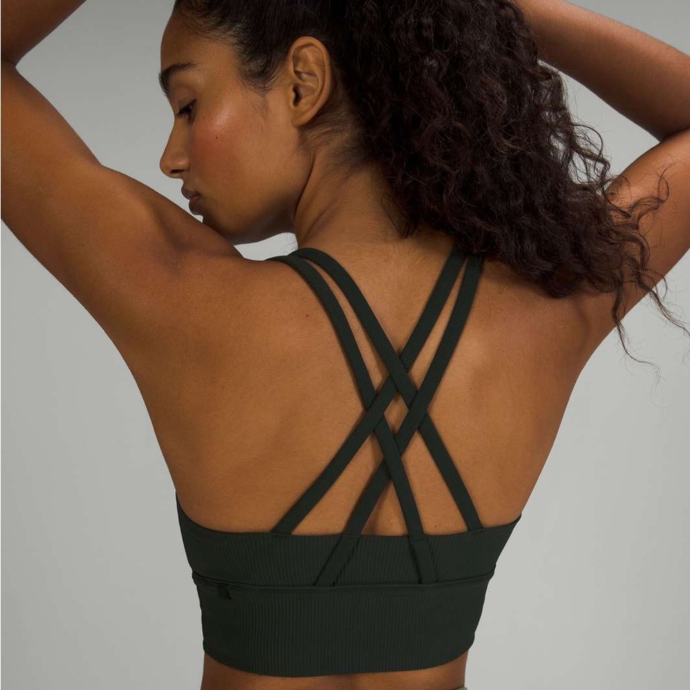 lululemon ribbed energy bra